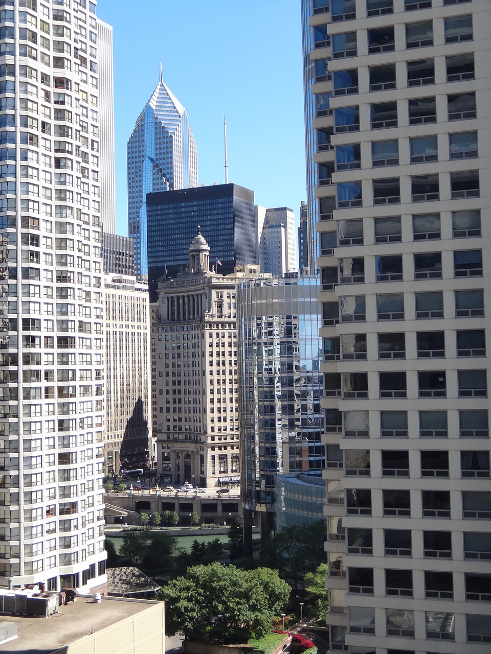 chicago building skyscraper free photo
