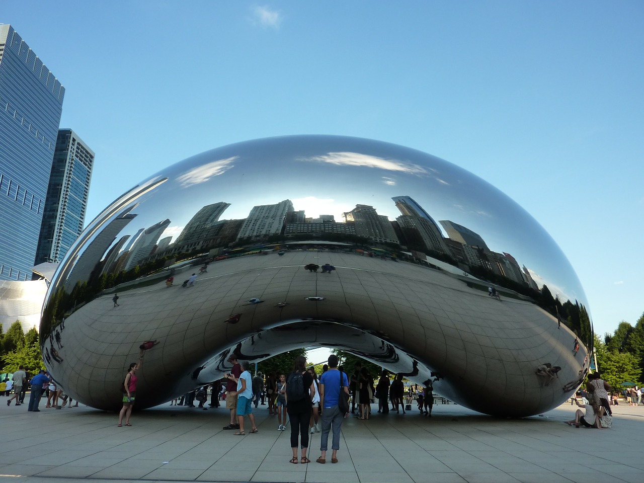 chicago bean chicago places of interest free photo