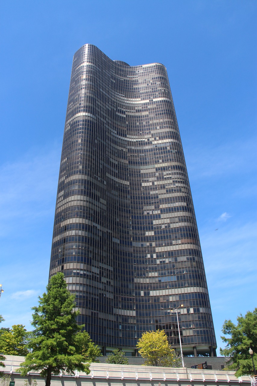 chicago illinois  tower  skyscraper free photo