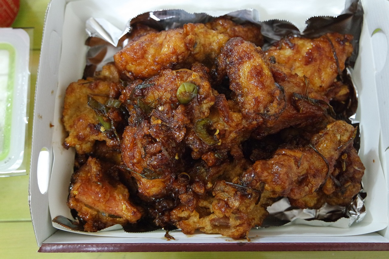 chicken food photography spicy free photo