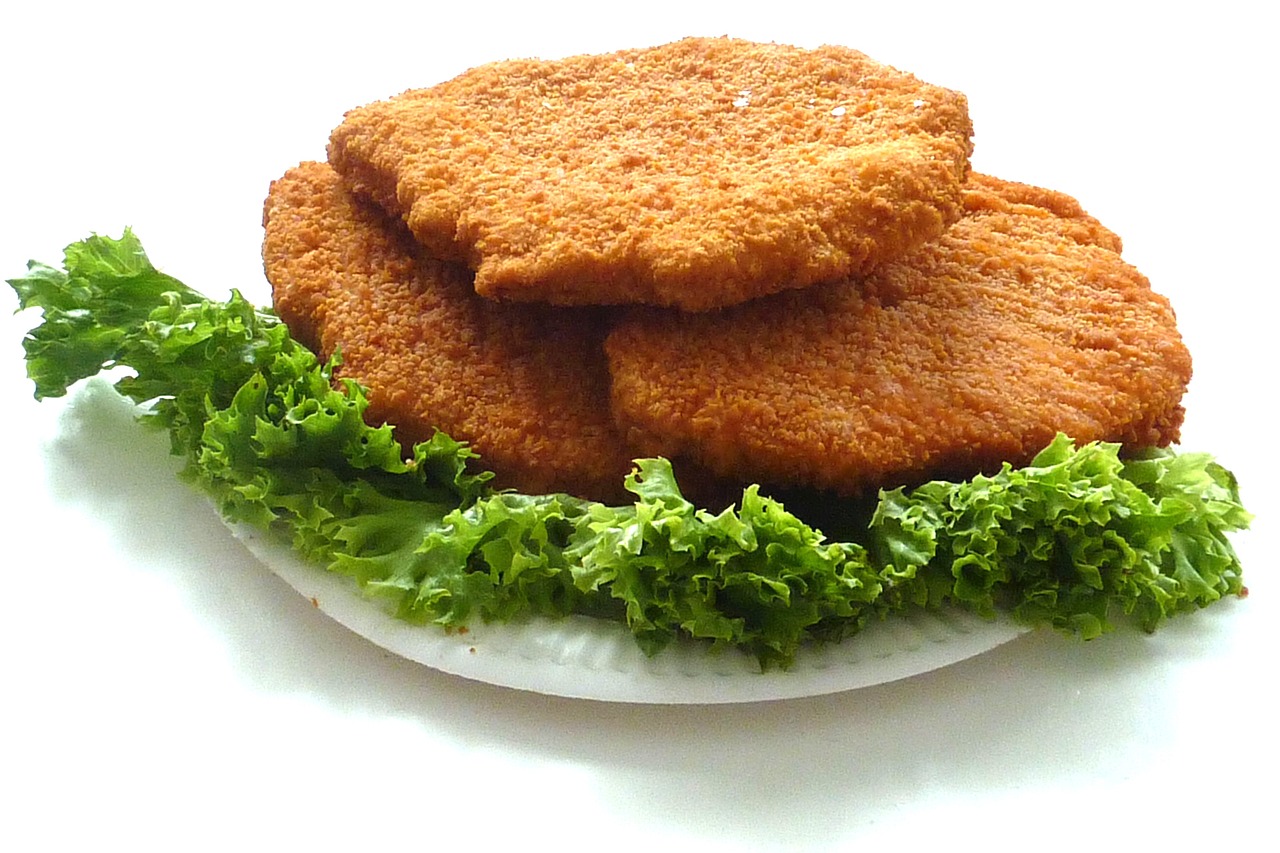 chicken cutlet schnitzel food free photo