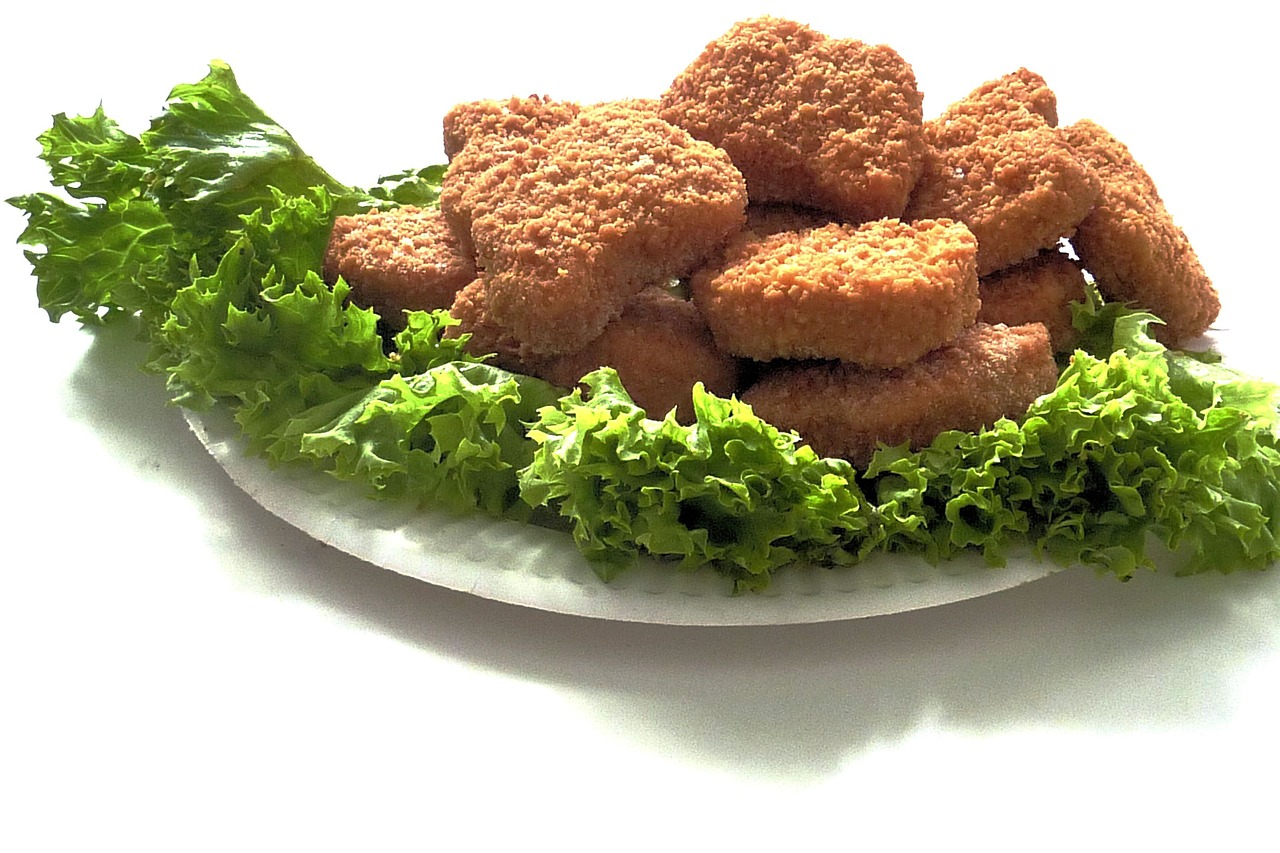 chicken nuggets poultry meat free photo