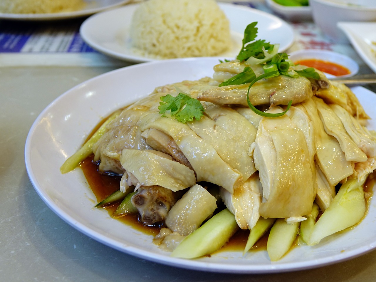 chicken rice 白斩鸡 food free photo