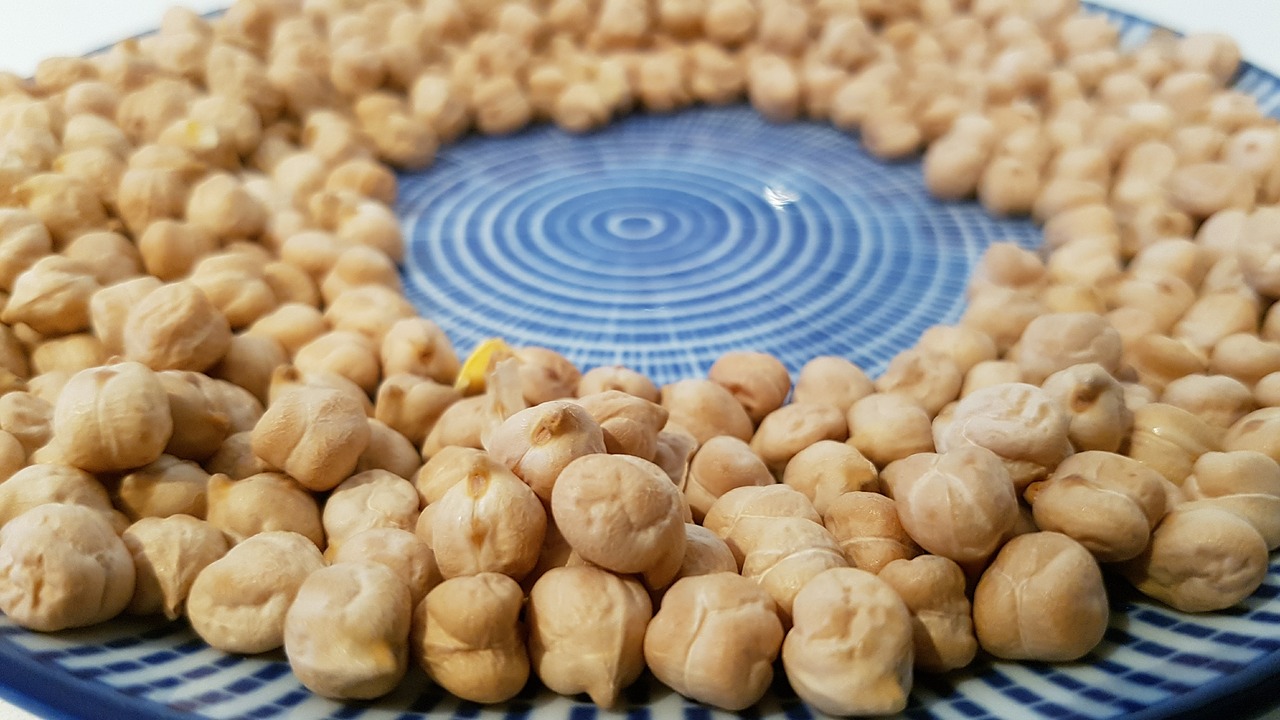 chickpeas organic food free photo