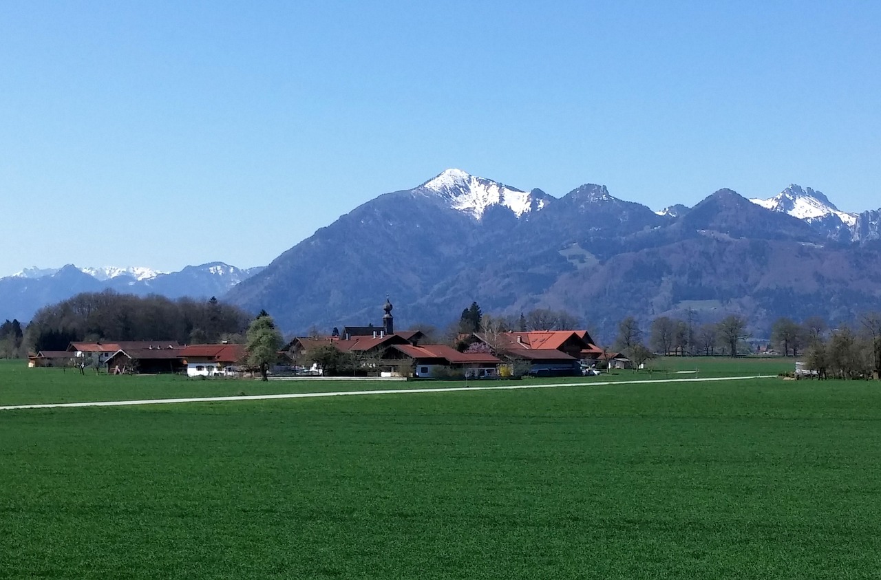 chiemgau chiemgau alps overseas free photo