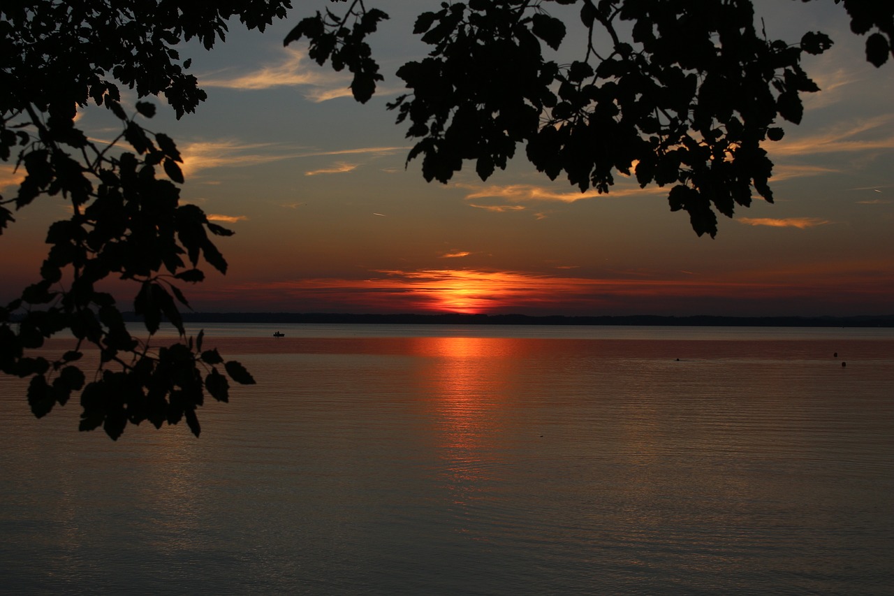 chiemsee lake bavaria free photo