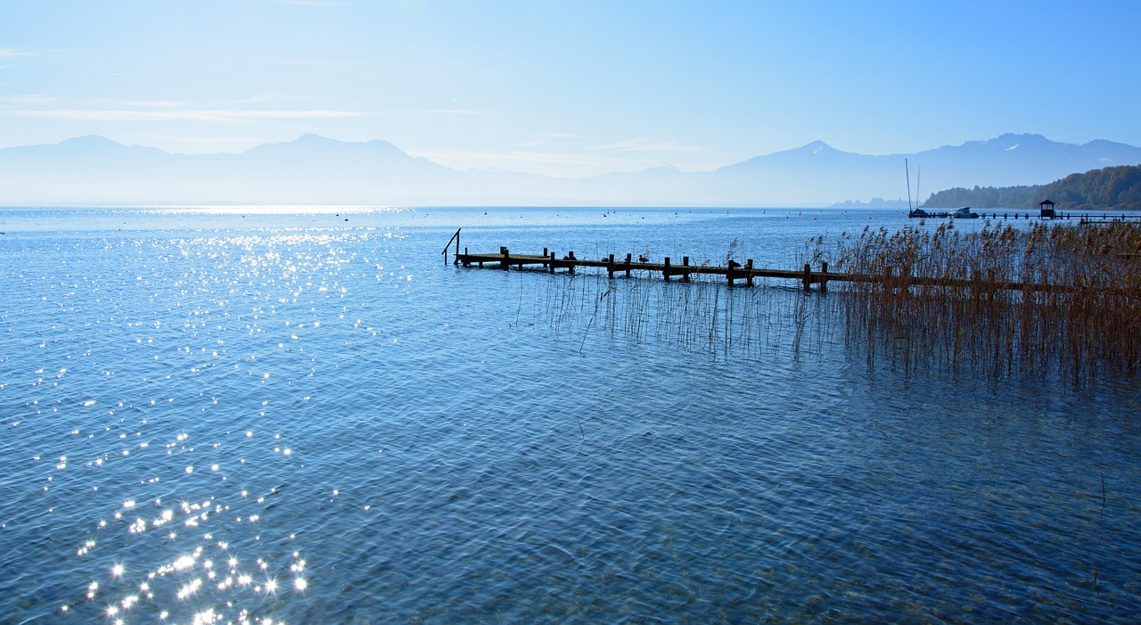 chiemsee lake water free photo