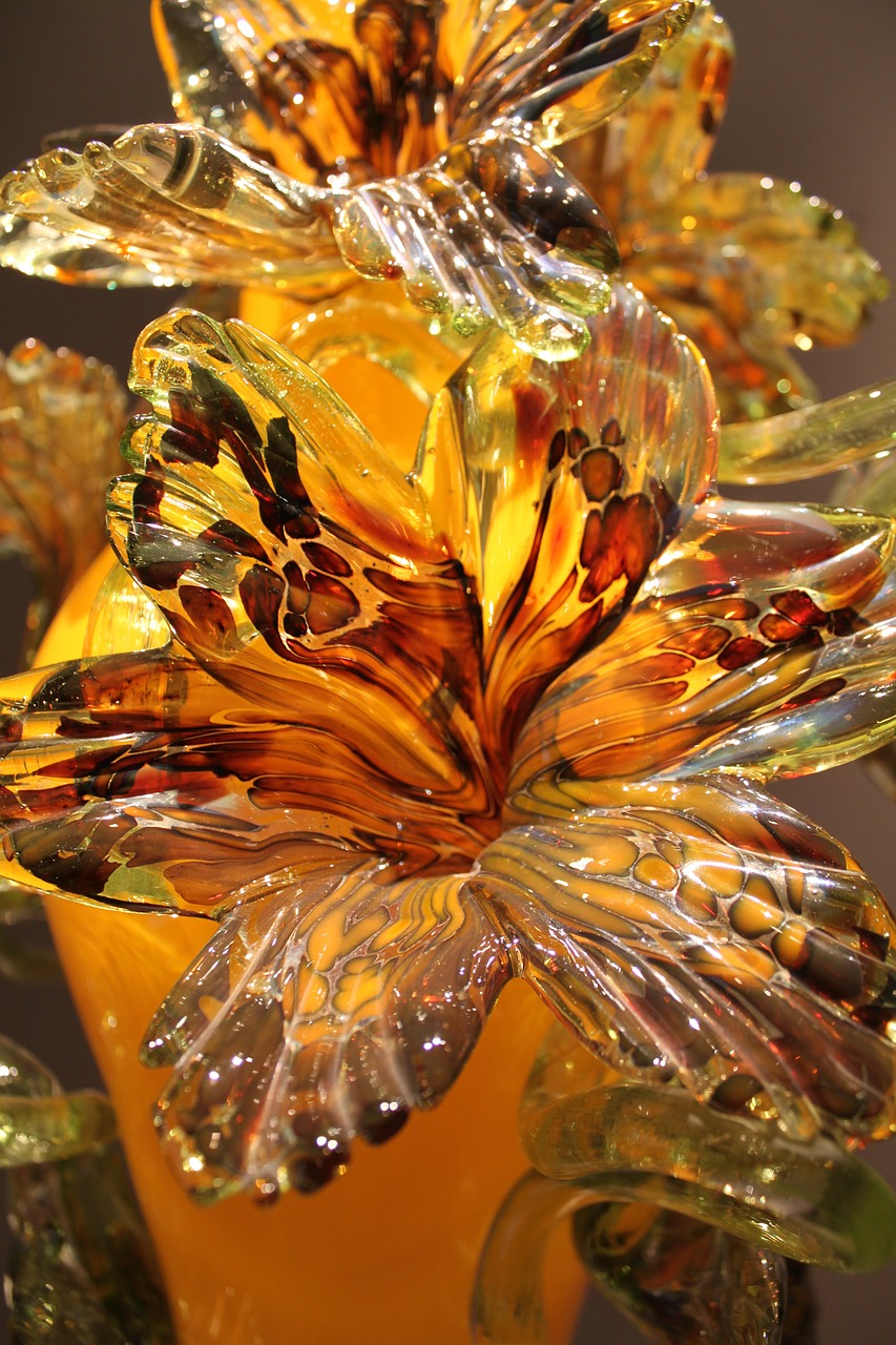 chihuly chihuly glass sculpture art free photo