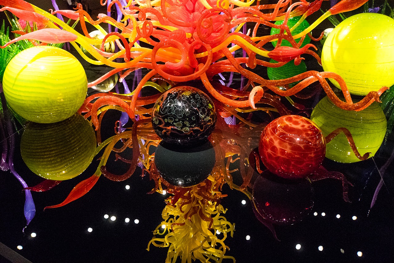 chihuly  glass  tourism free photo