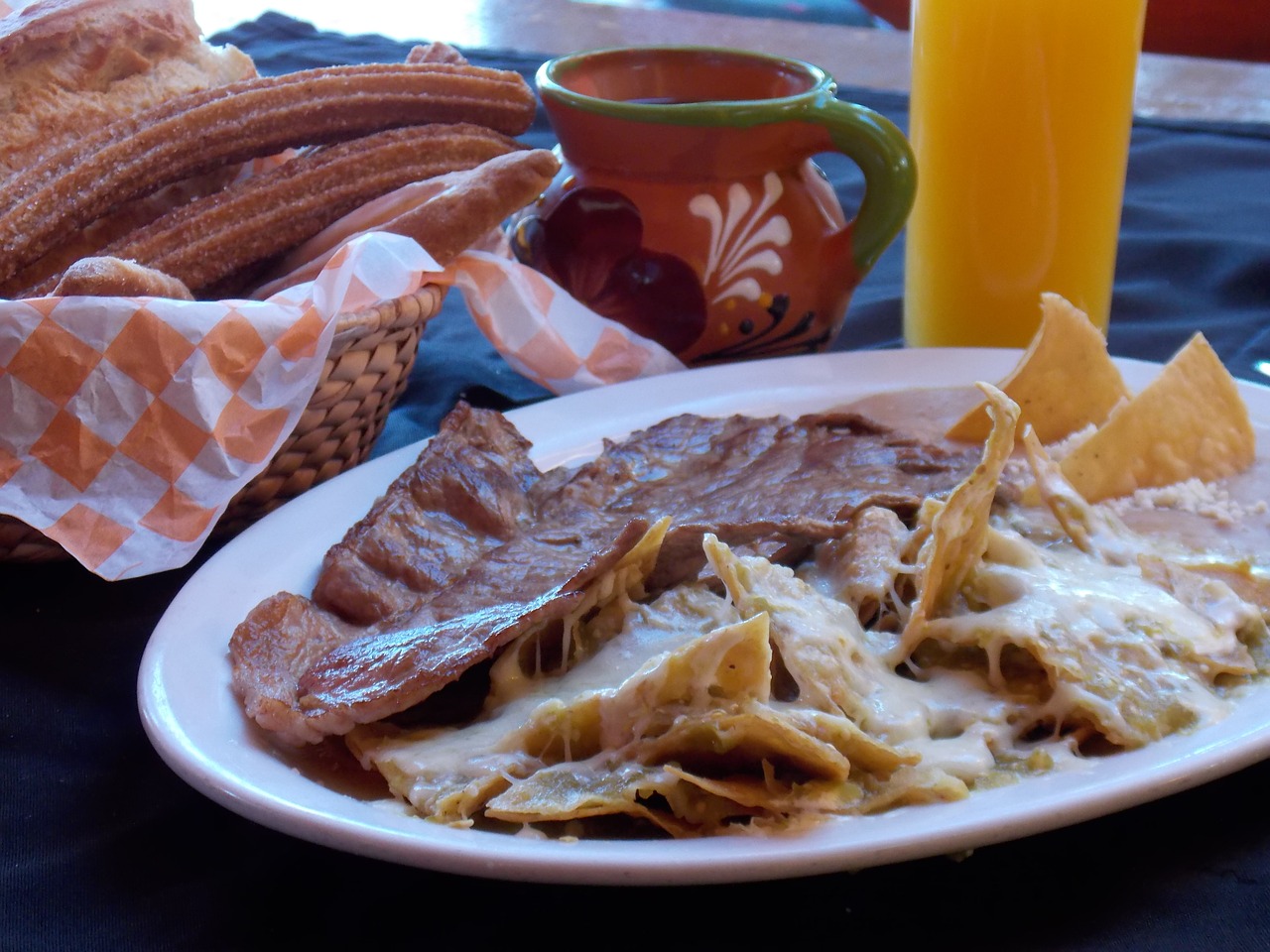 chilaquiles  mexican food  mexico free photo