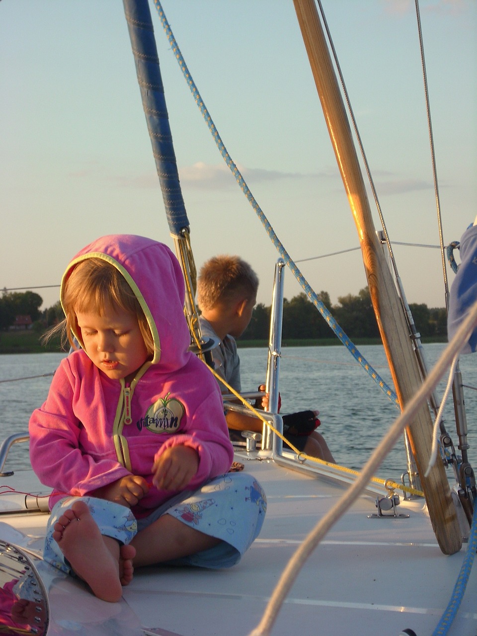 child children yacht free photo