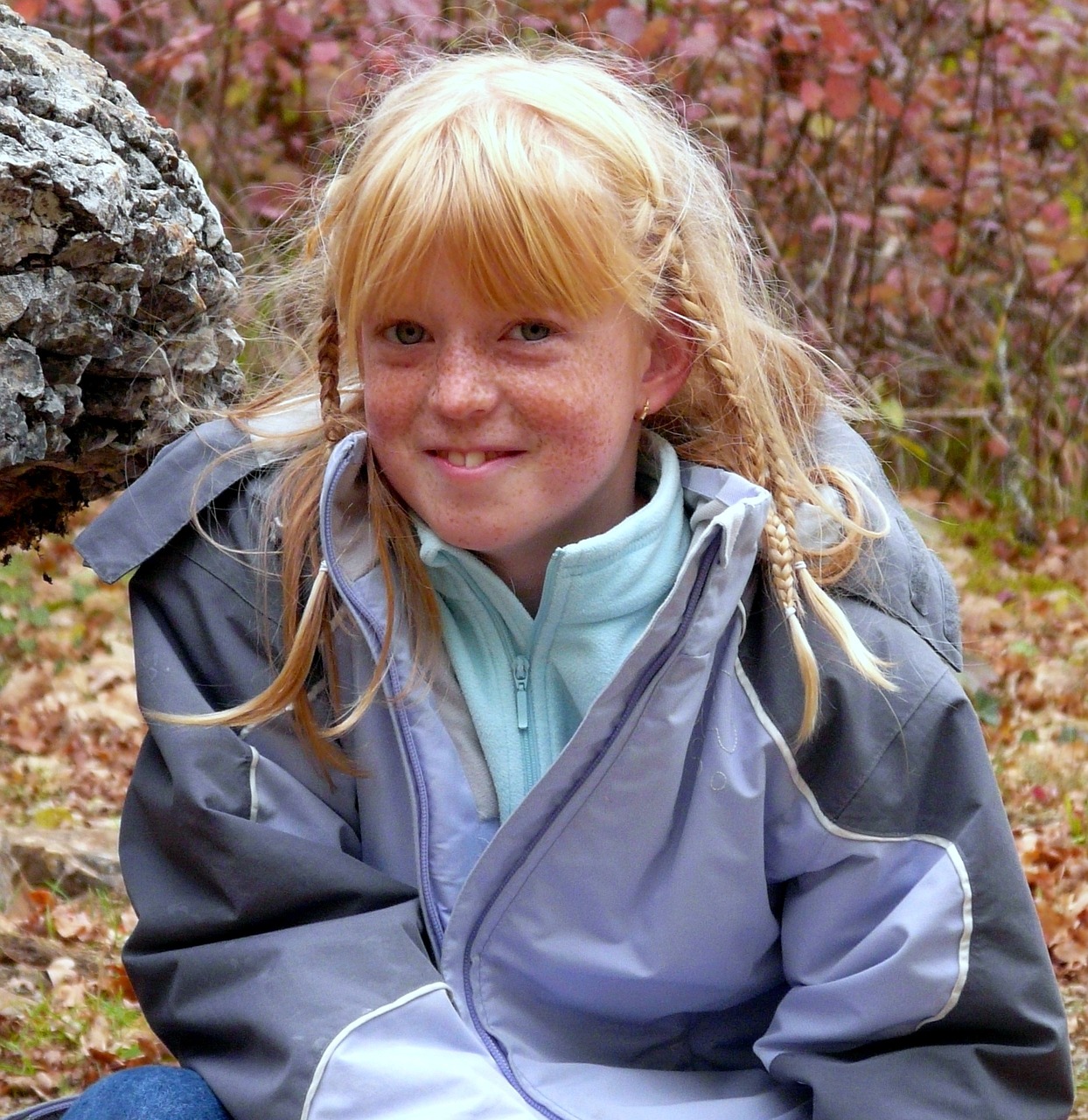 child girl freckles free photo