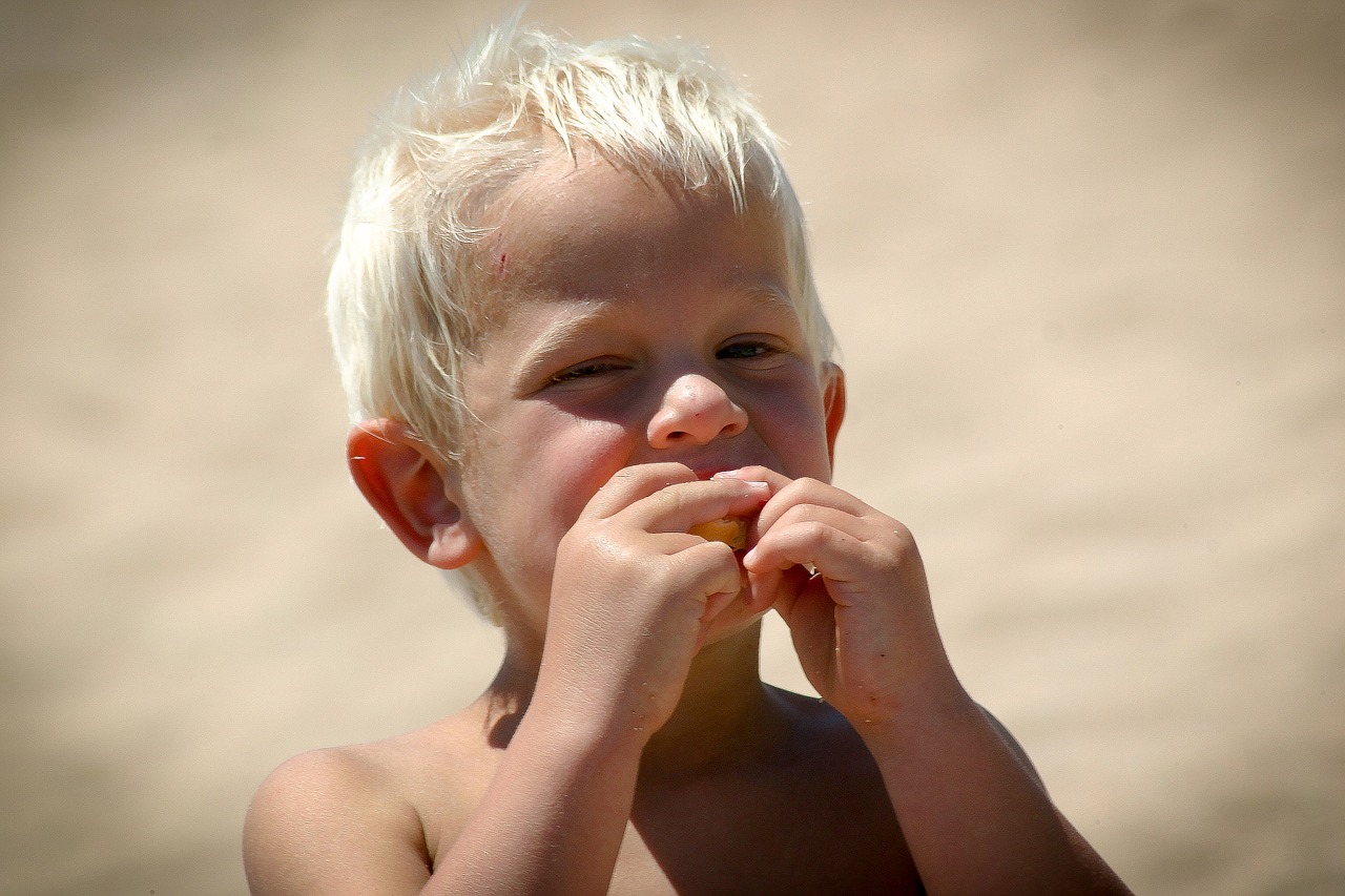 child beach spain free photo