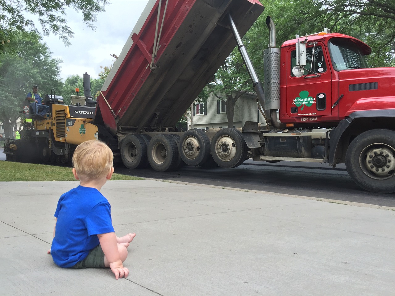 child boy truck free photo