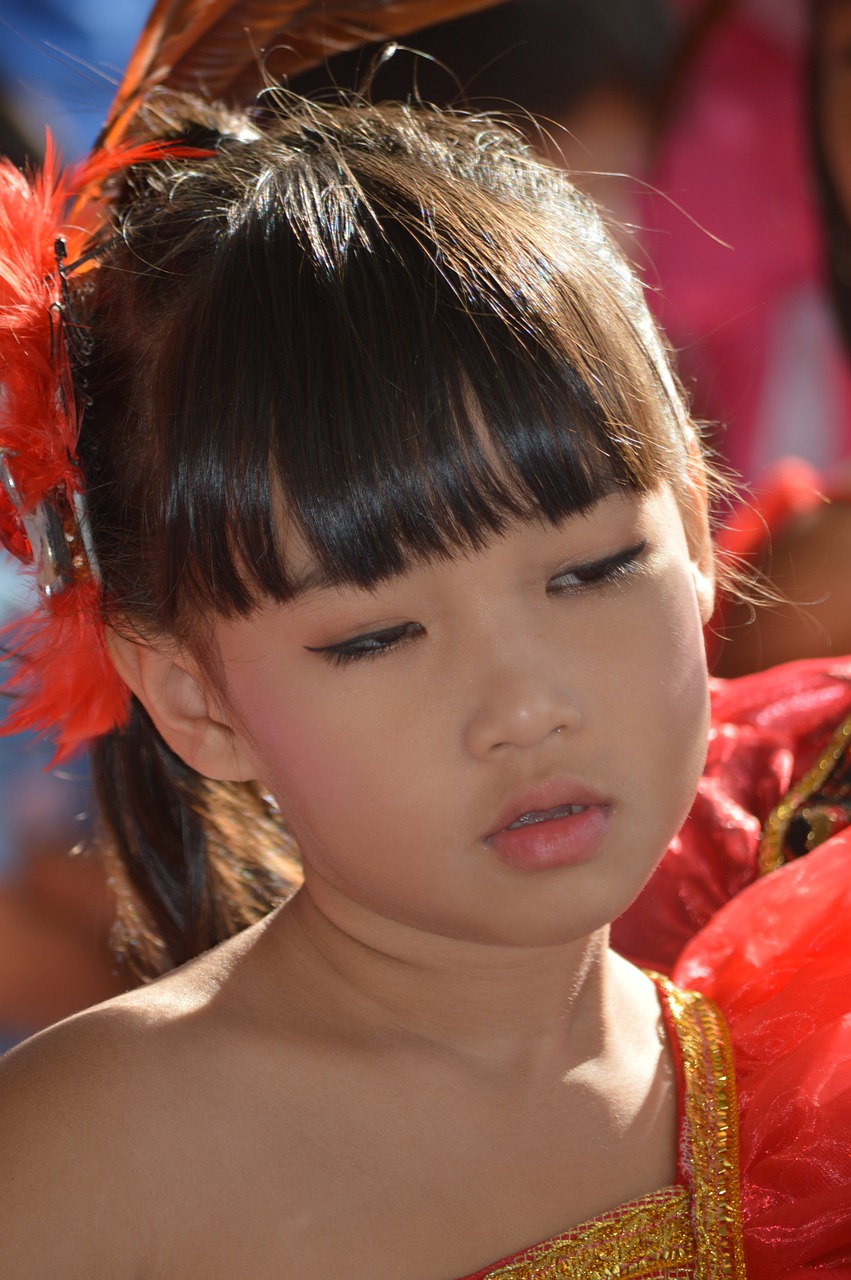 child portrait thailand free photo