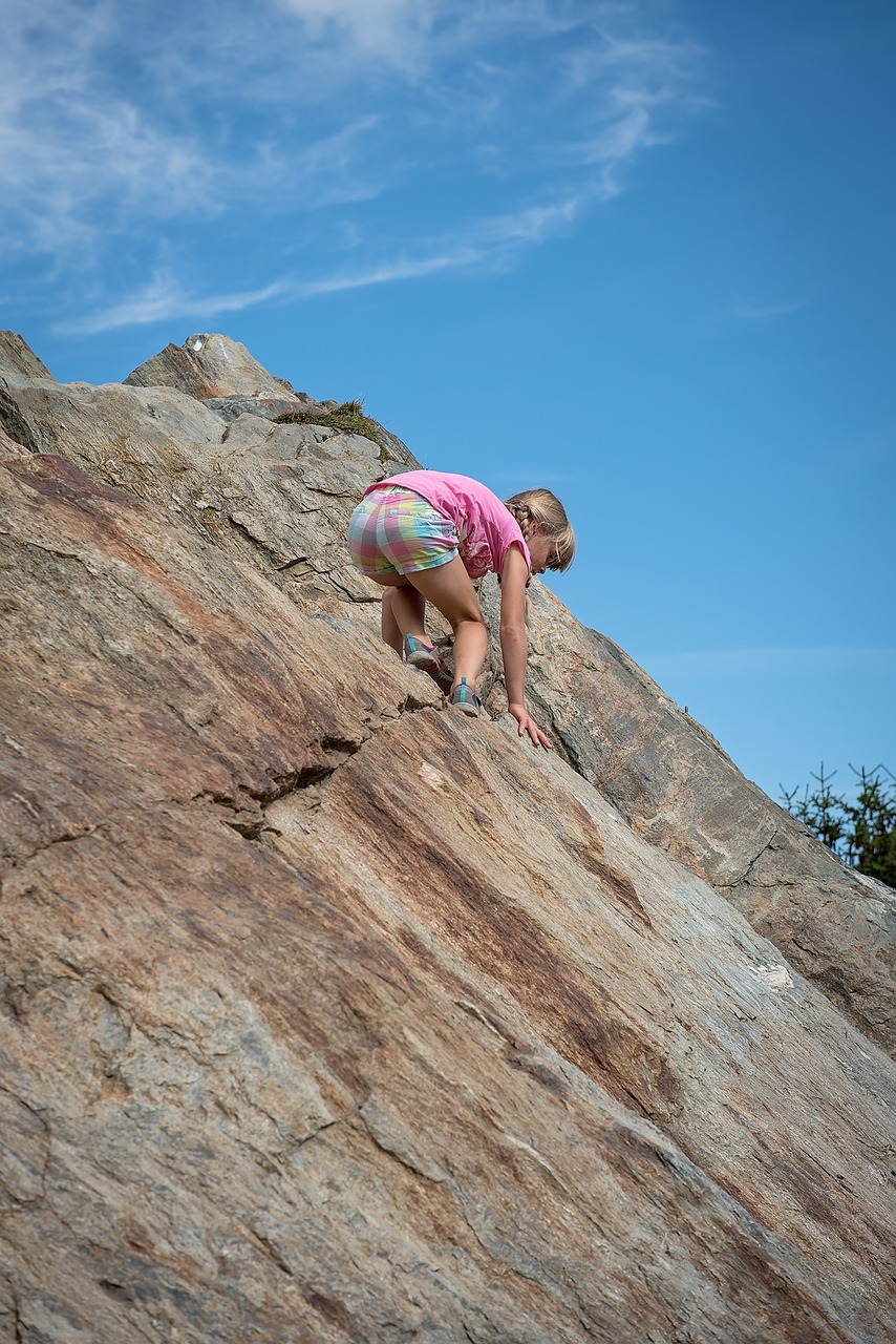child girl climb free photo