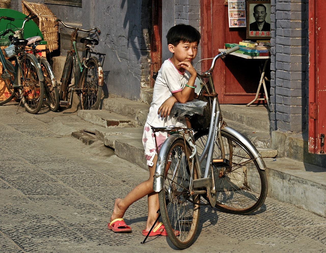 child china bike free photo