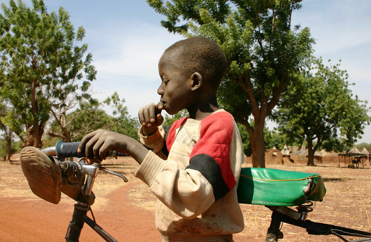 child africa burkina faso free photo