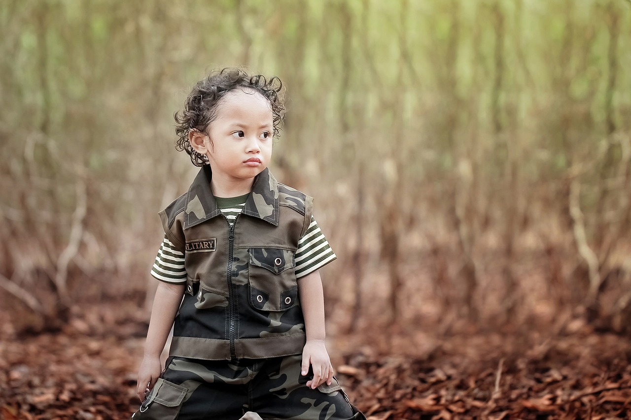 child outdoors nature free photo