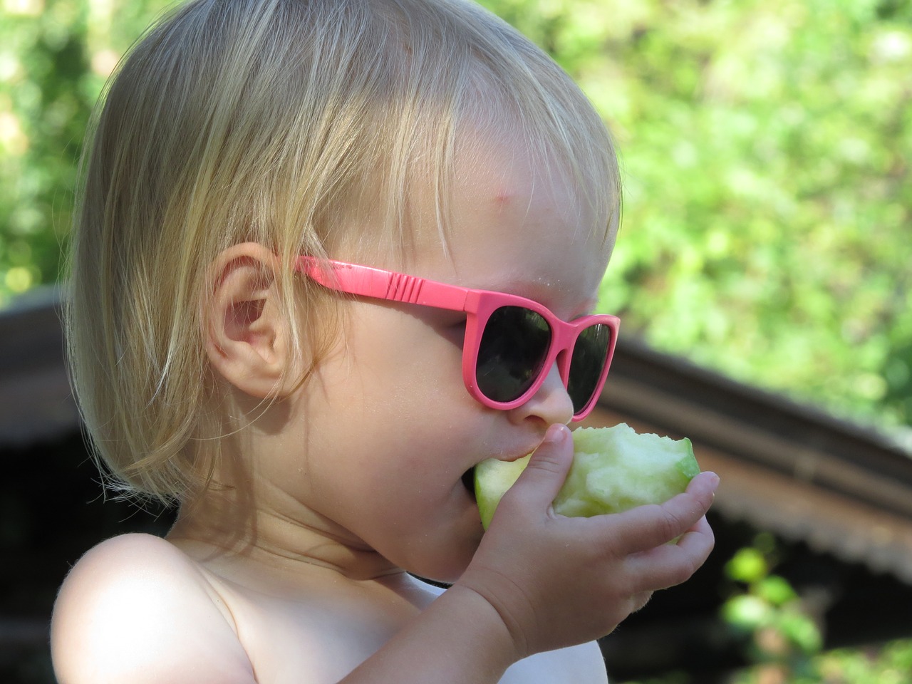 child  girl  sunglasses free photo