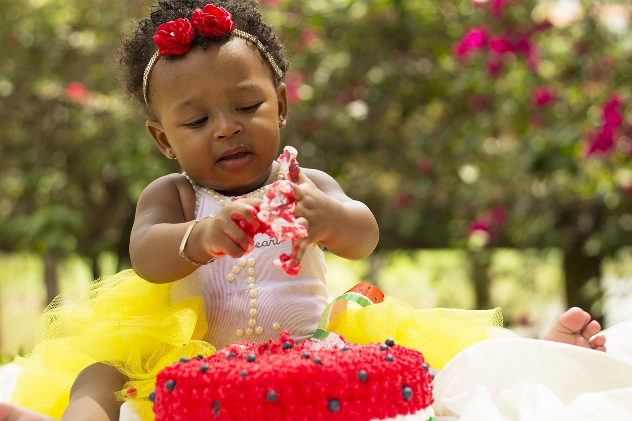 child  birthday  cake free photo