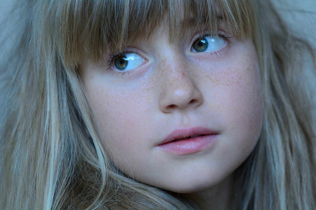 child girl blond free photo