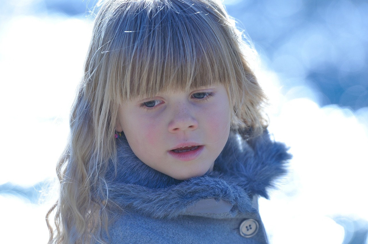 child girl blond free photo