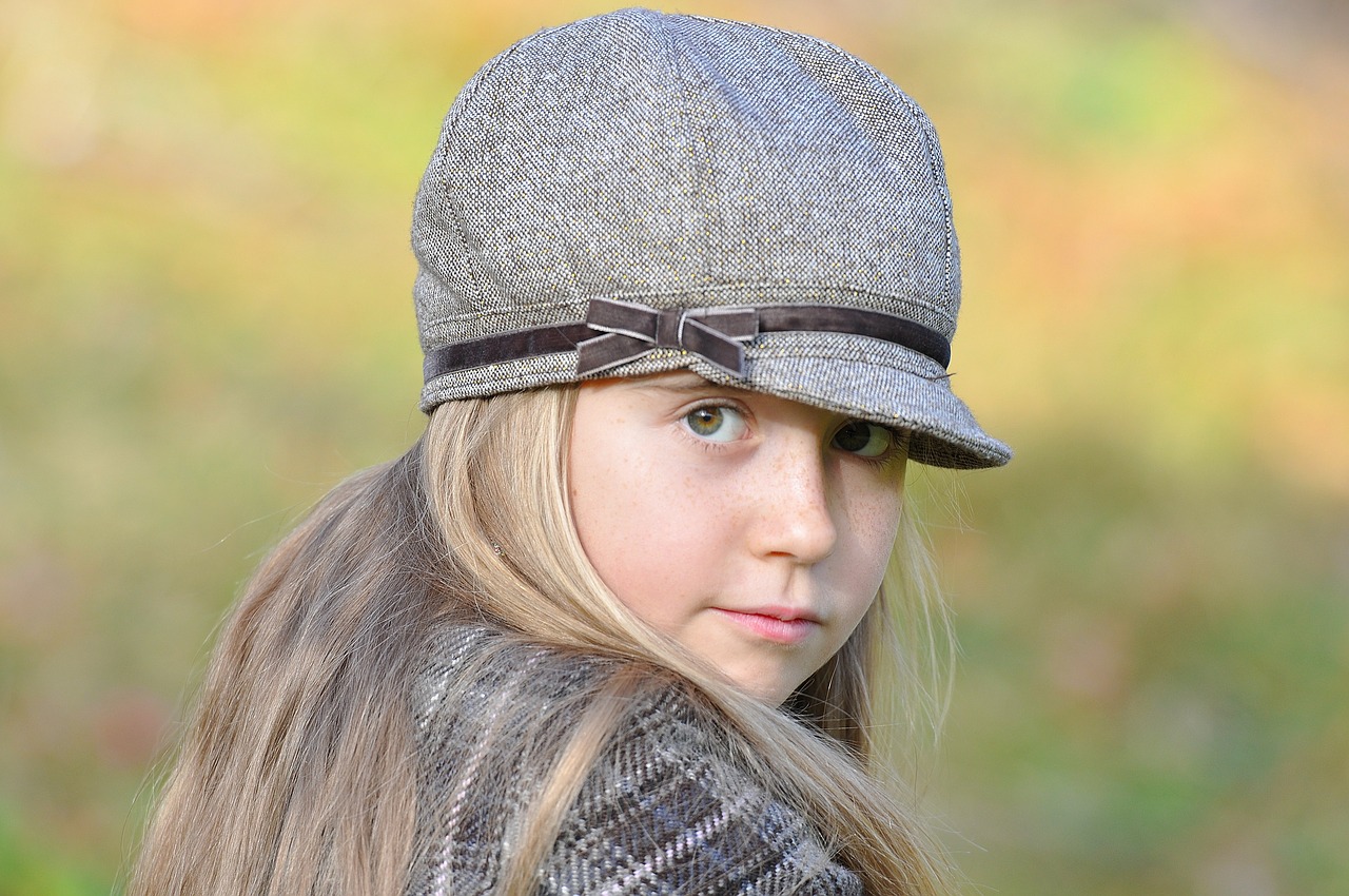 child girl blond free photo