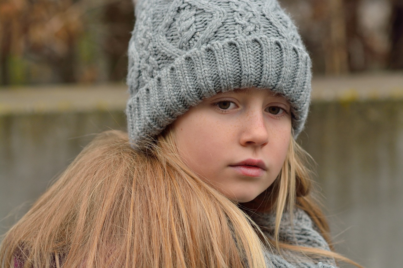 child girl long hair free photo