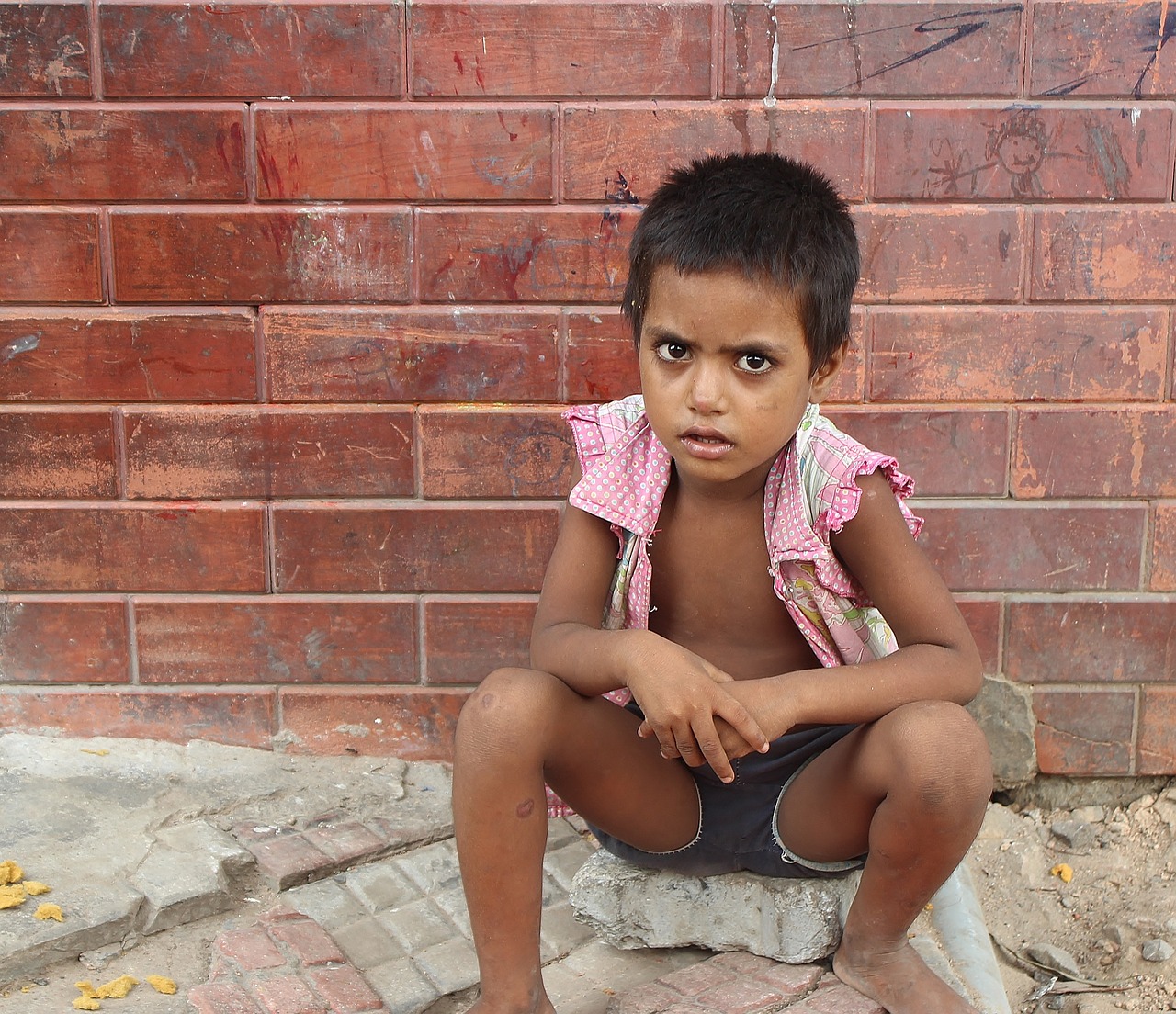 child the beggar india free photo