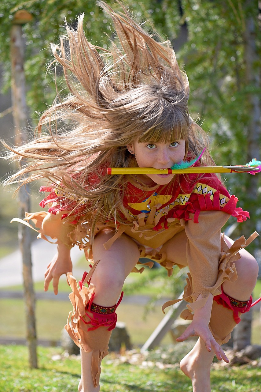 child girl indians free photo