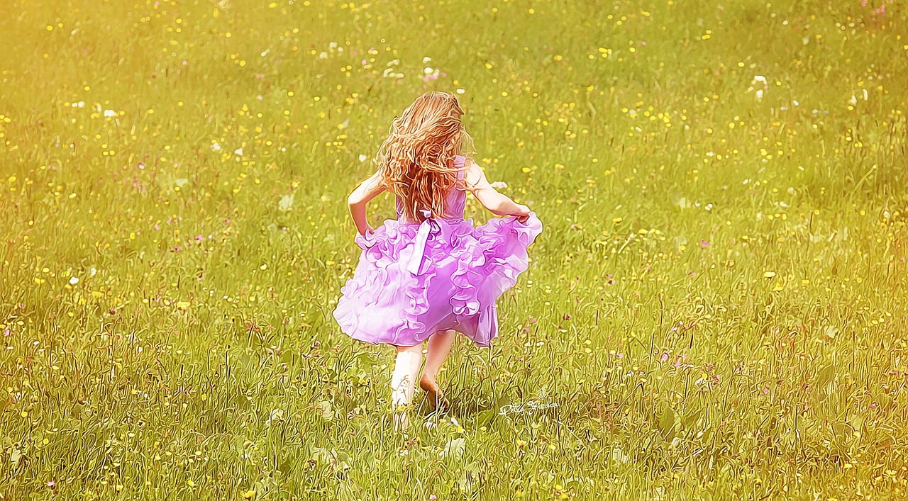 child girl long hair free photo