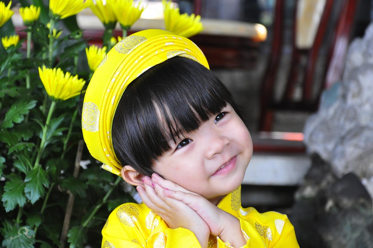 child girl asian free photo