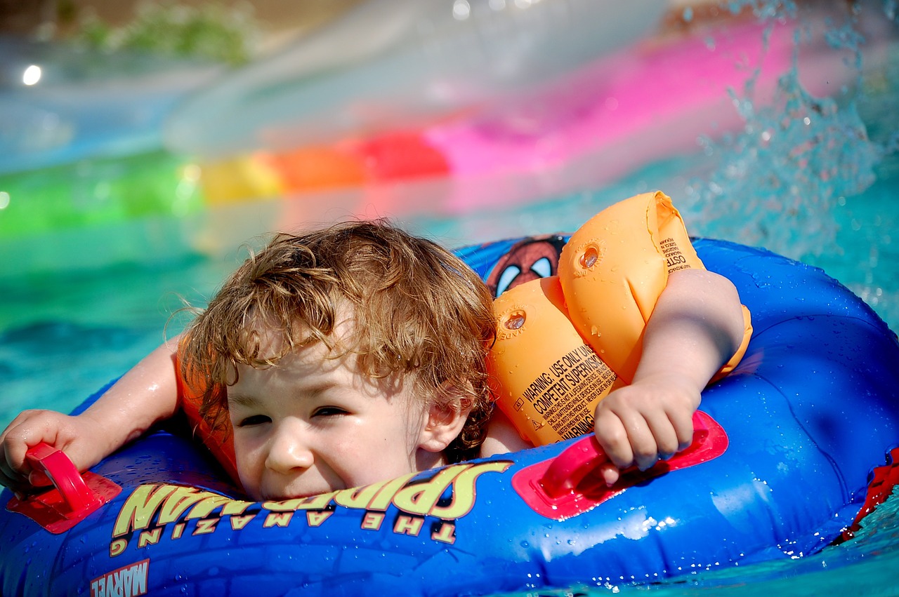 child swimming pool buoy free photo