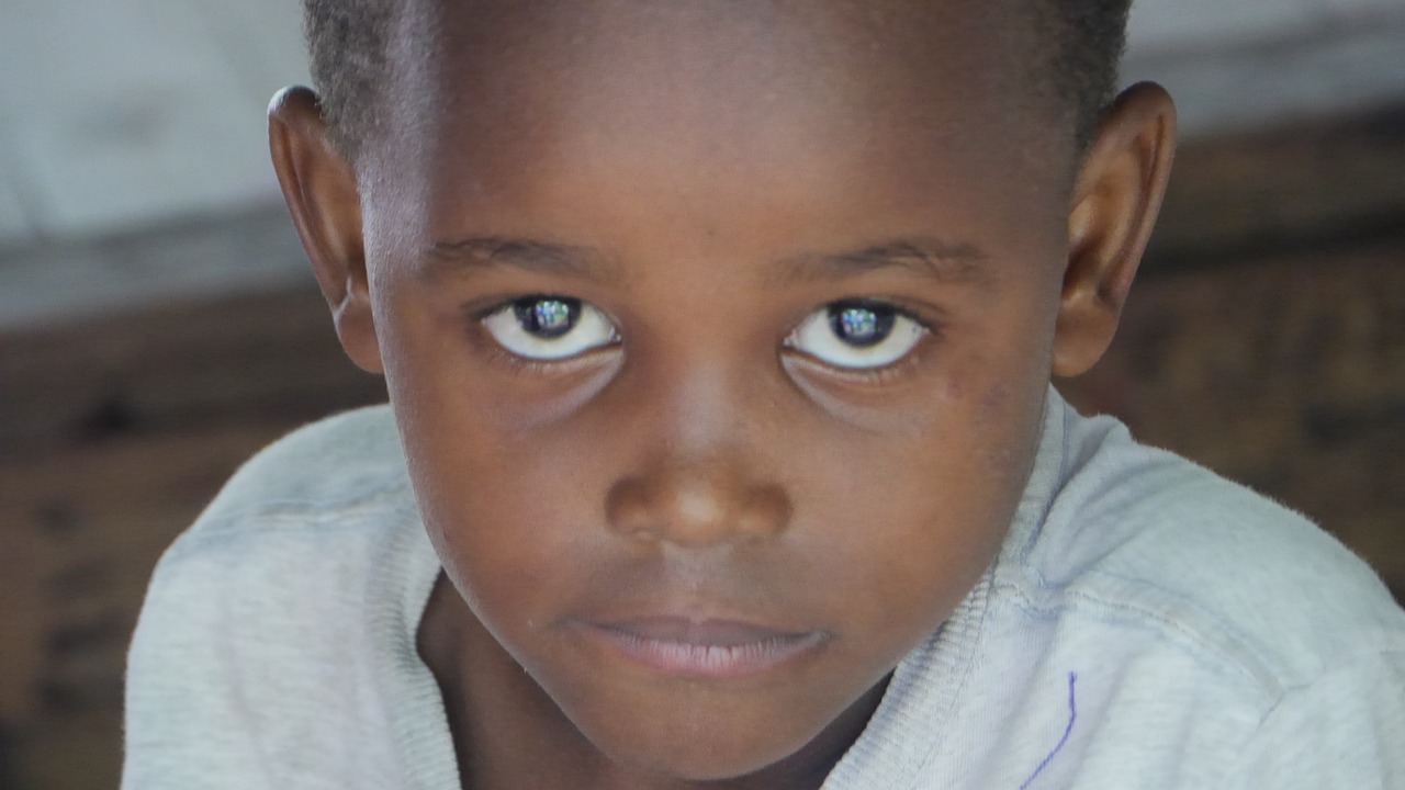 child pensive africa free photo