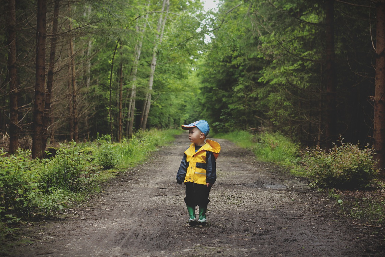 child boy path free photo