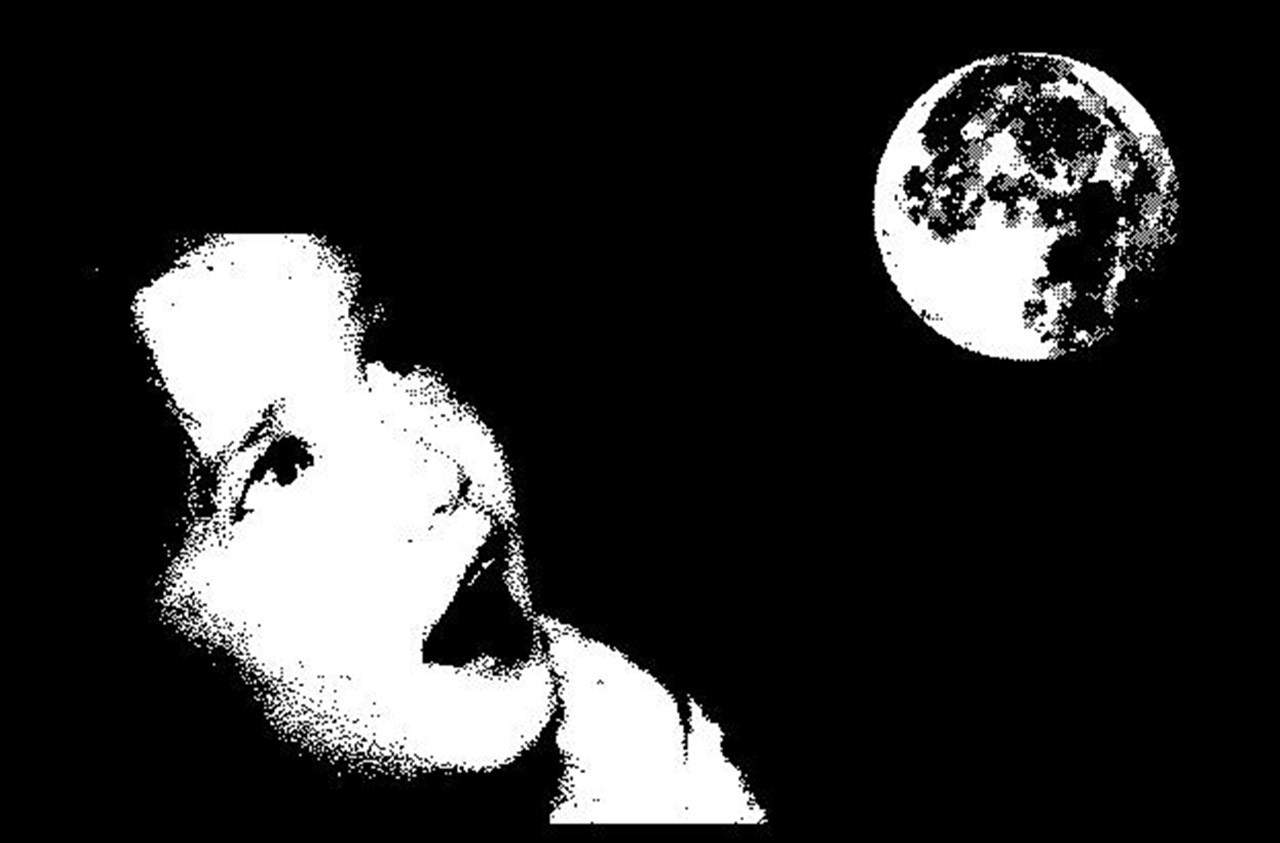 child moon space free photo