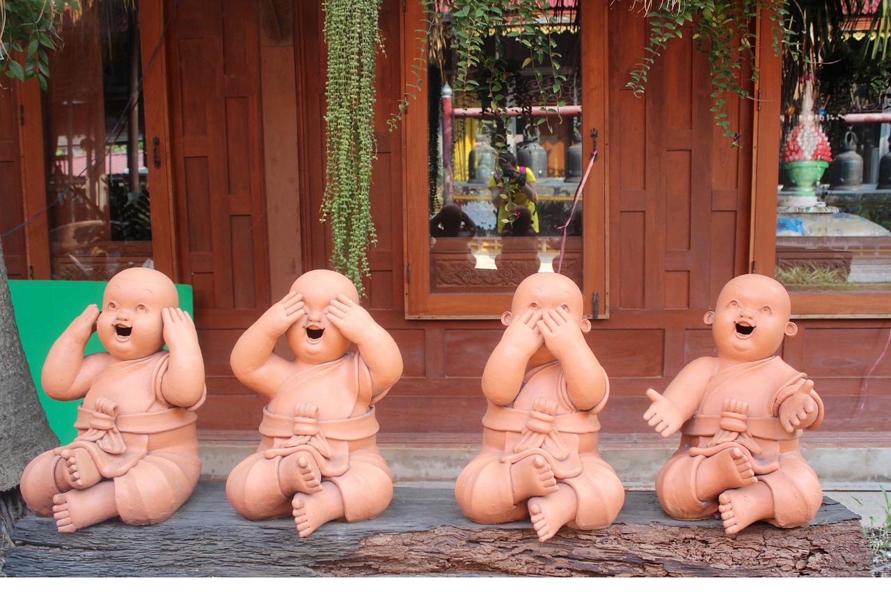 children buddha decoration free photo