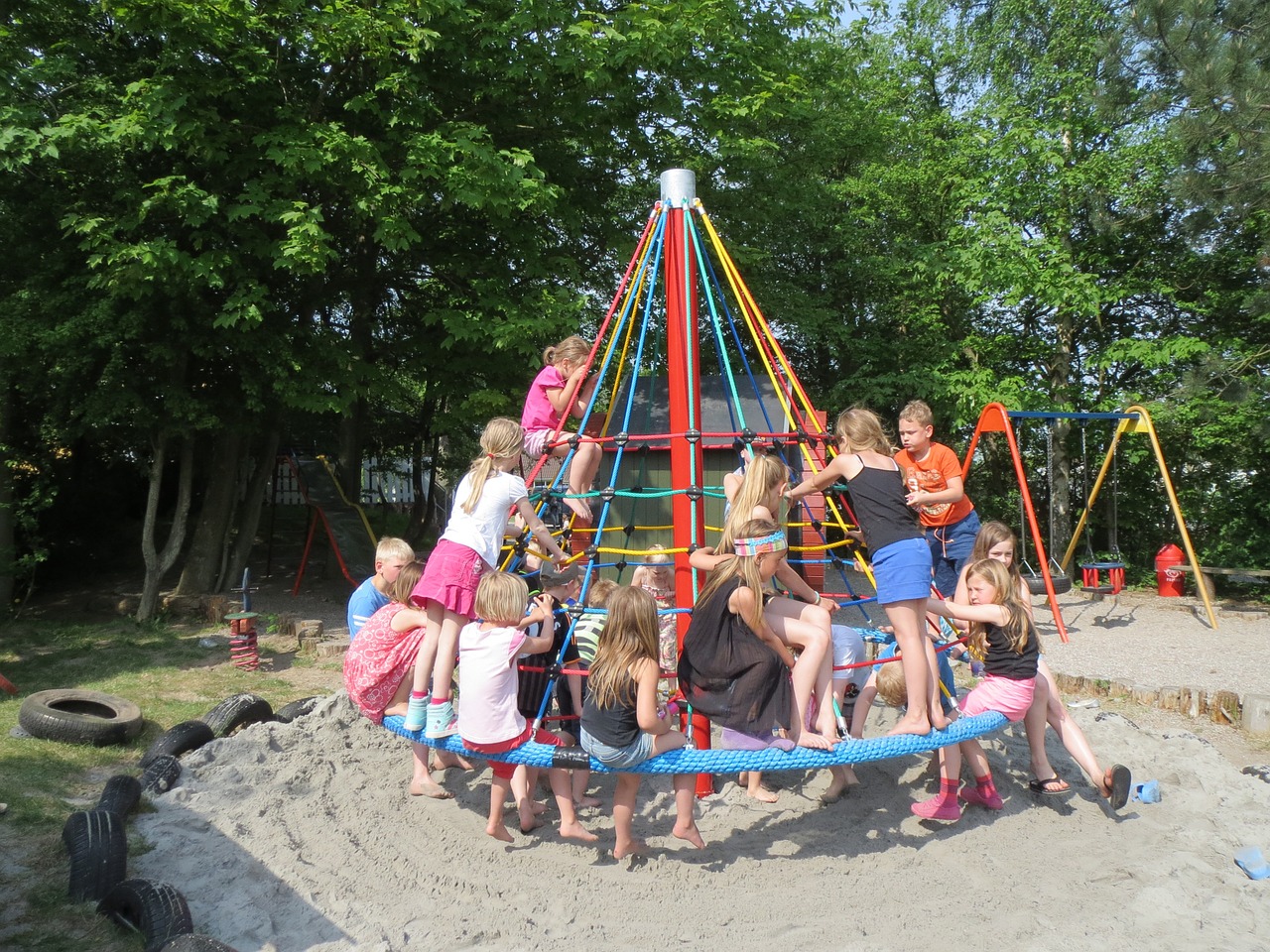children playground climb free photo