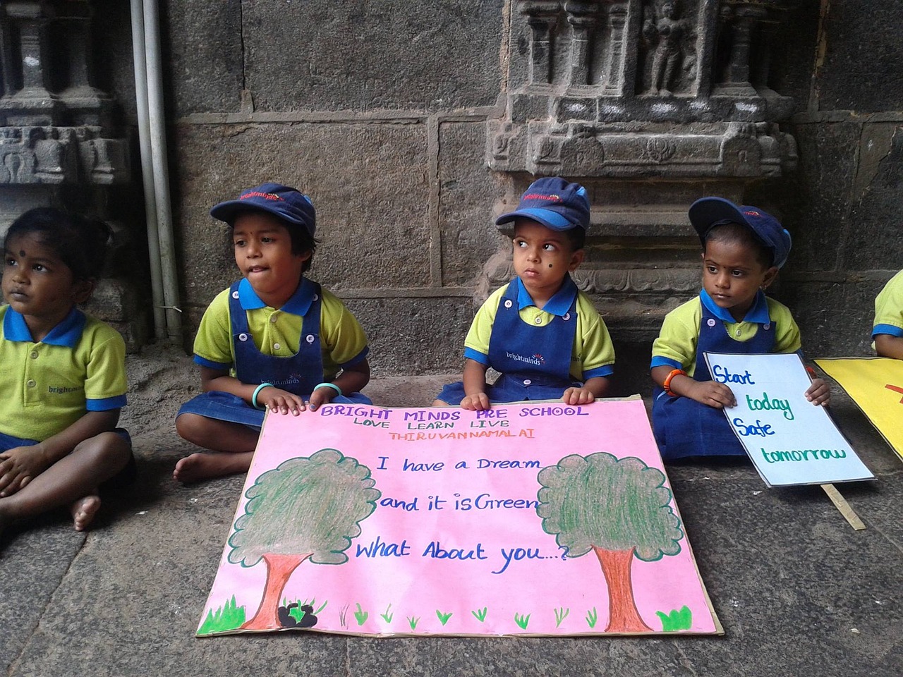children activists the environment free photo