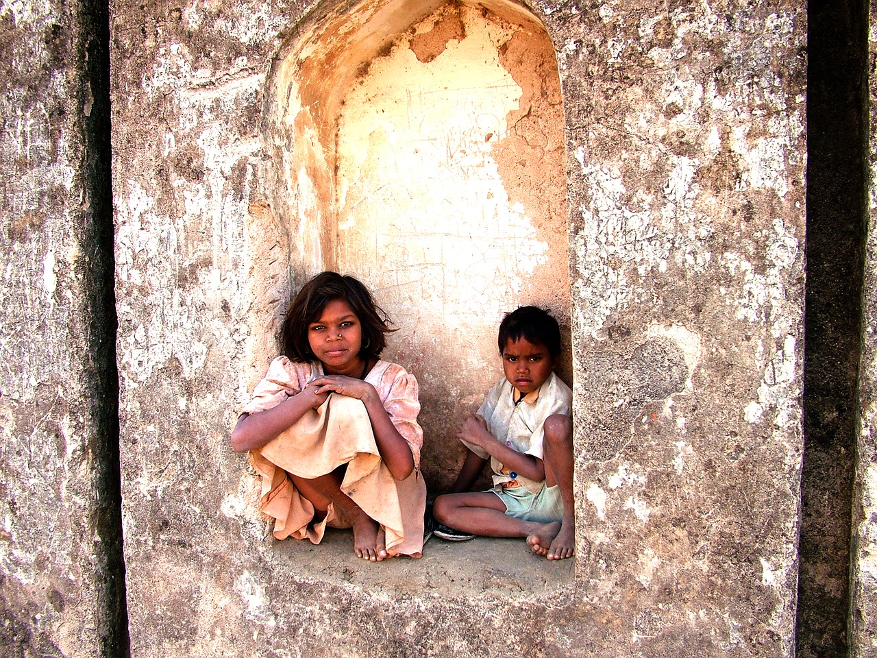 children siblings indian free photo