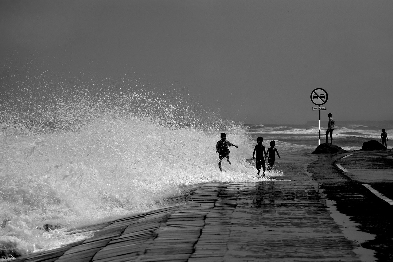 children  playing  happy free photo