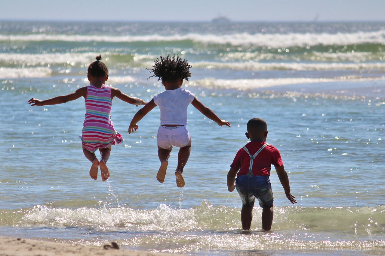 children hop south africa free photo