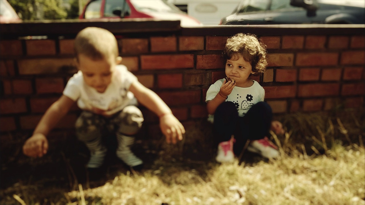 children playing cute free photo