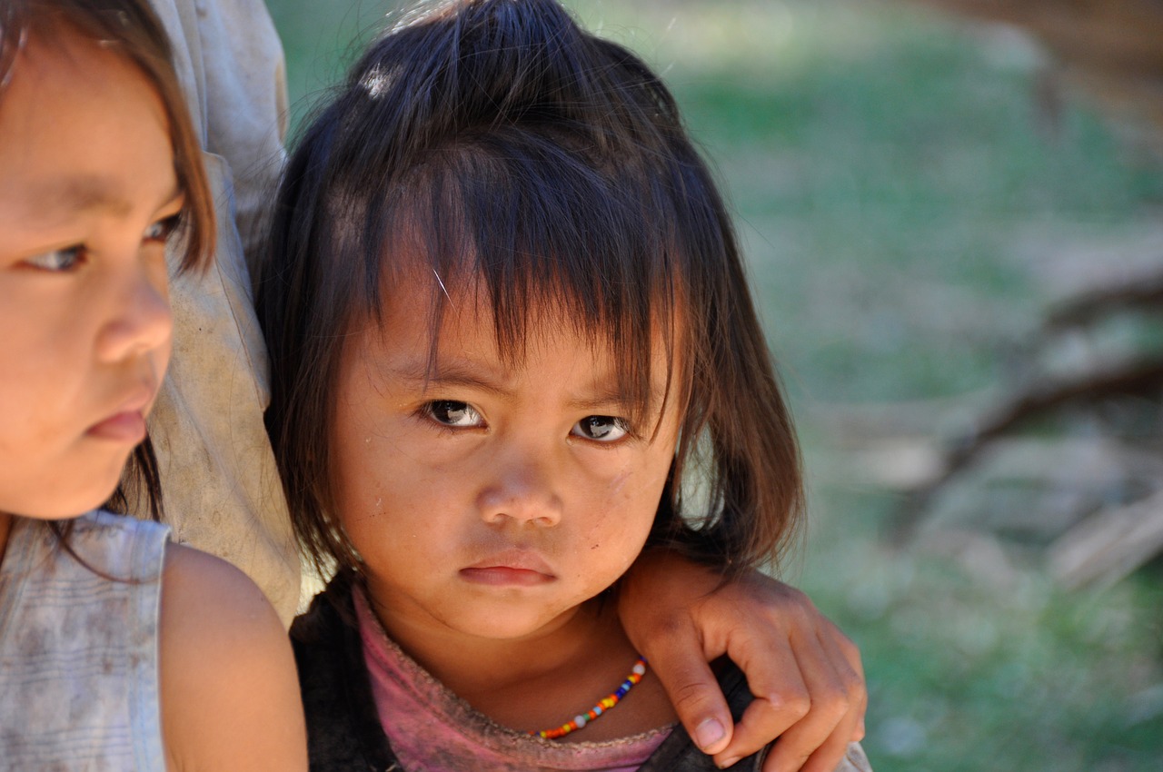 children cambodia girl free photo