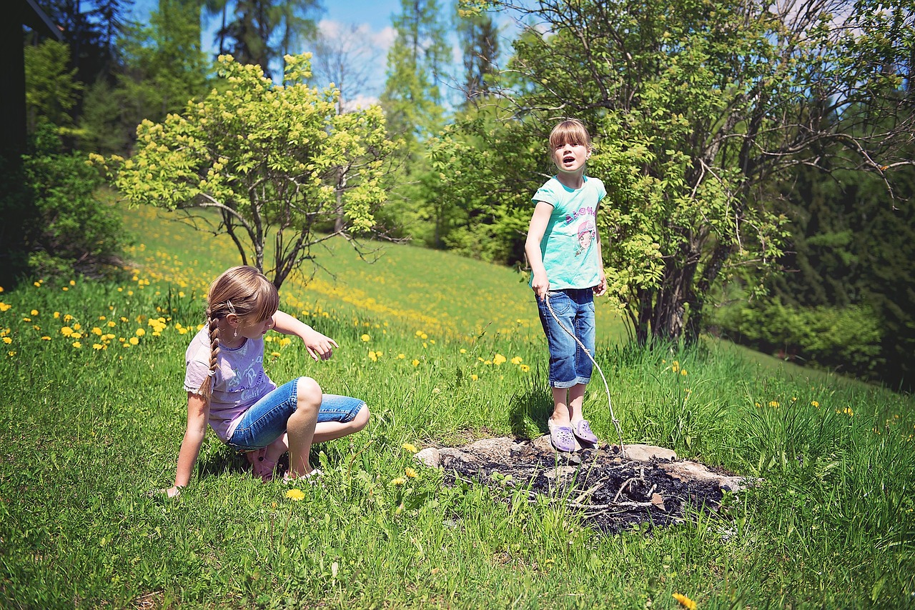 children girl fireplace free photo