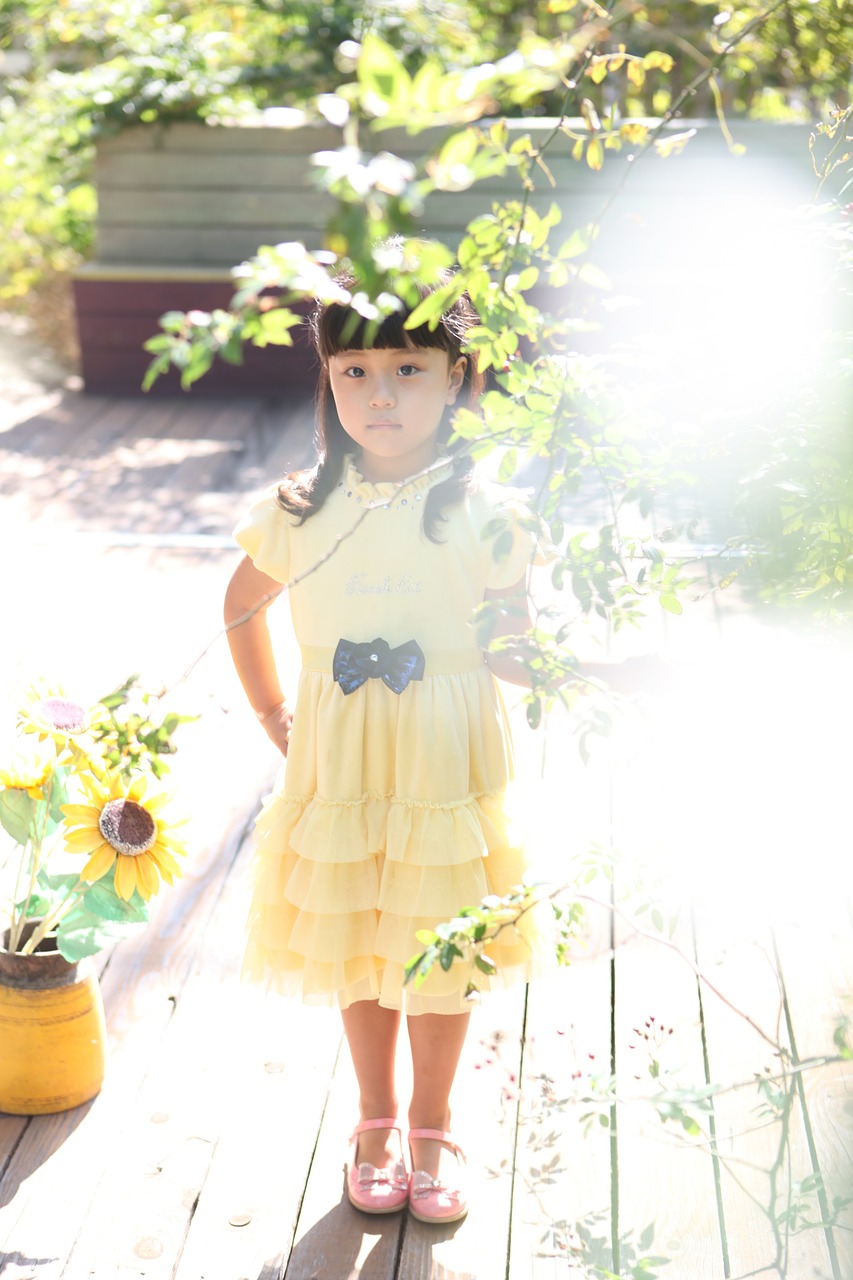 children's girl garden free photo