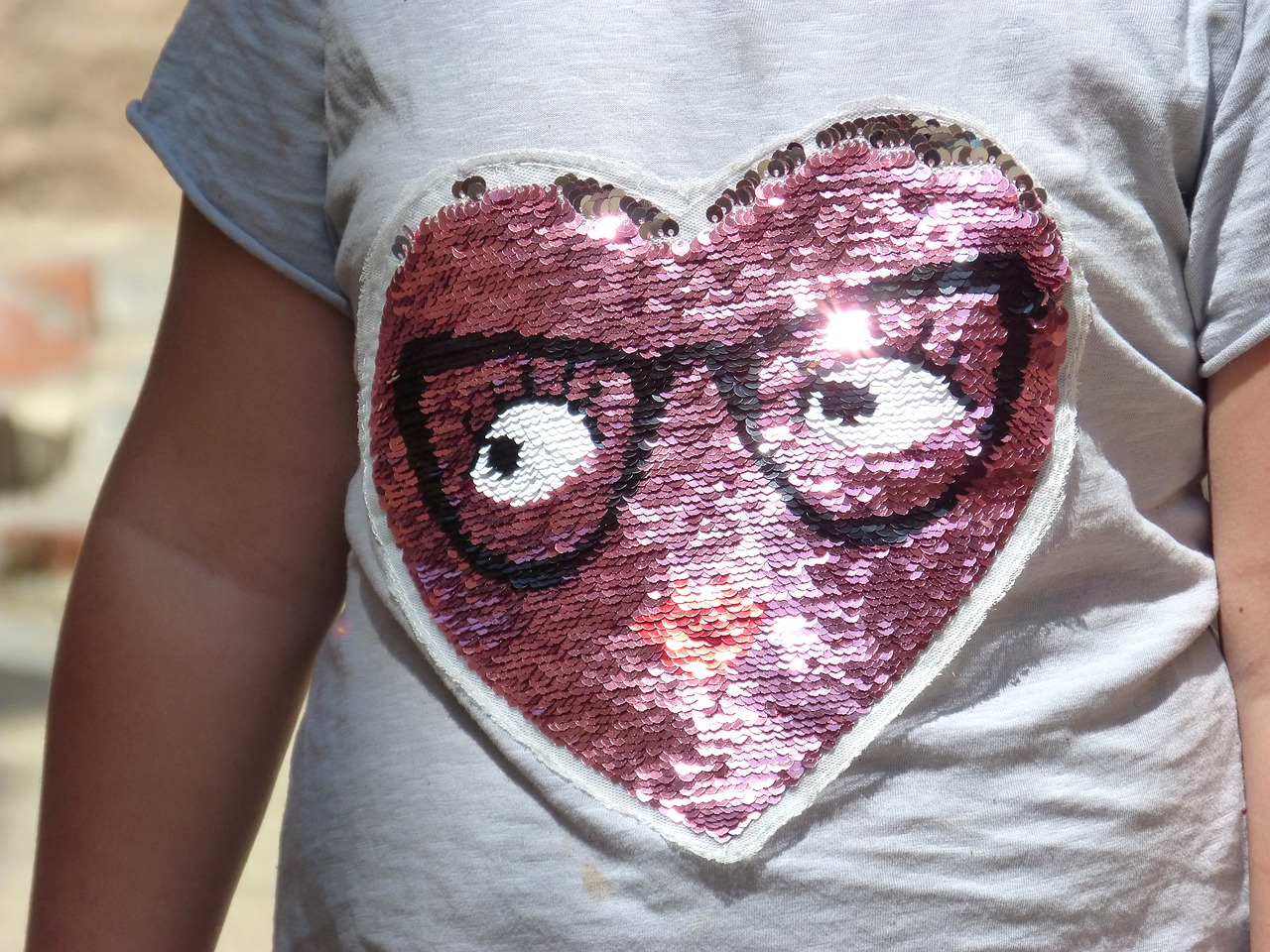 children's fashion t-shirt sequin free photo