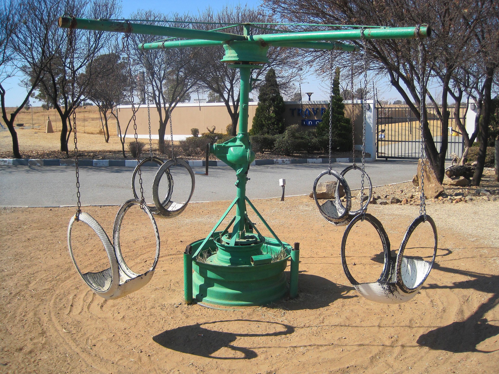 swing vehicle parts painted free photo
