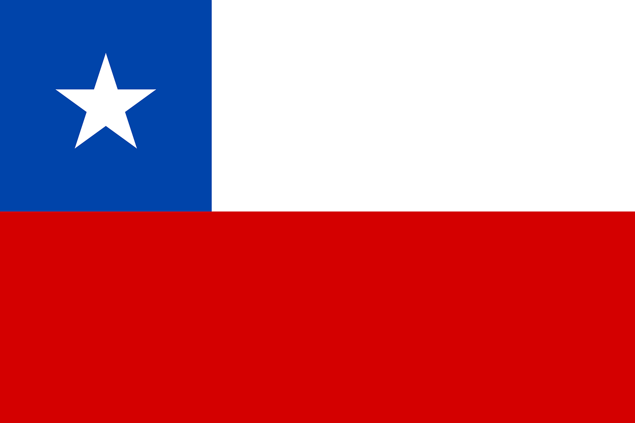 chile flag south america free photo